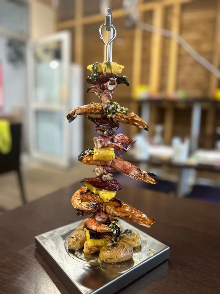 Brochette de Gambas